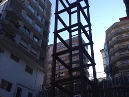 estructura para ascensor